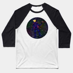 Ray gun astronaut Baseball T-Shirt